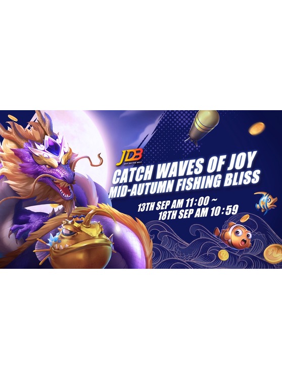 JDB-Catch Waves of Joy, Mid-Autumn Fishing Bliss
